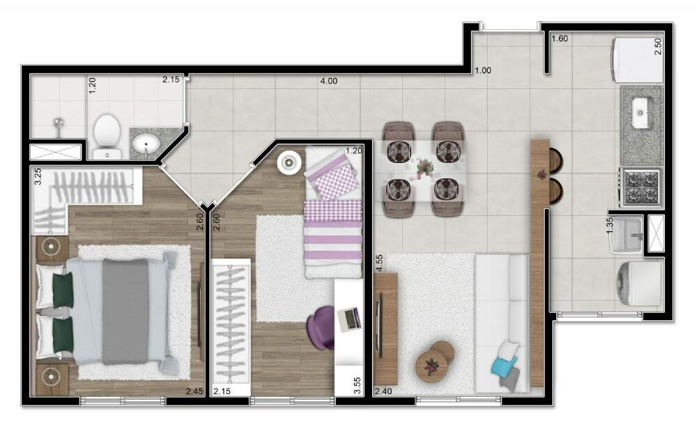 Apartamento à venda com 2 quartos, 44m² - Foto 19