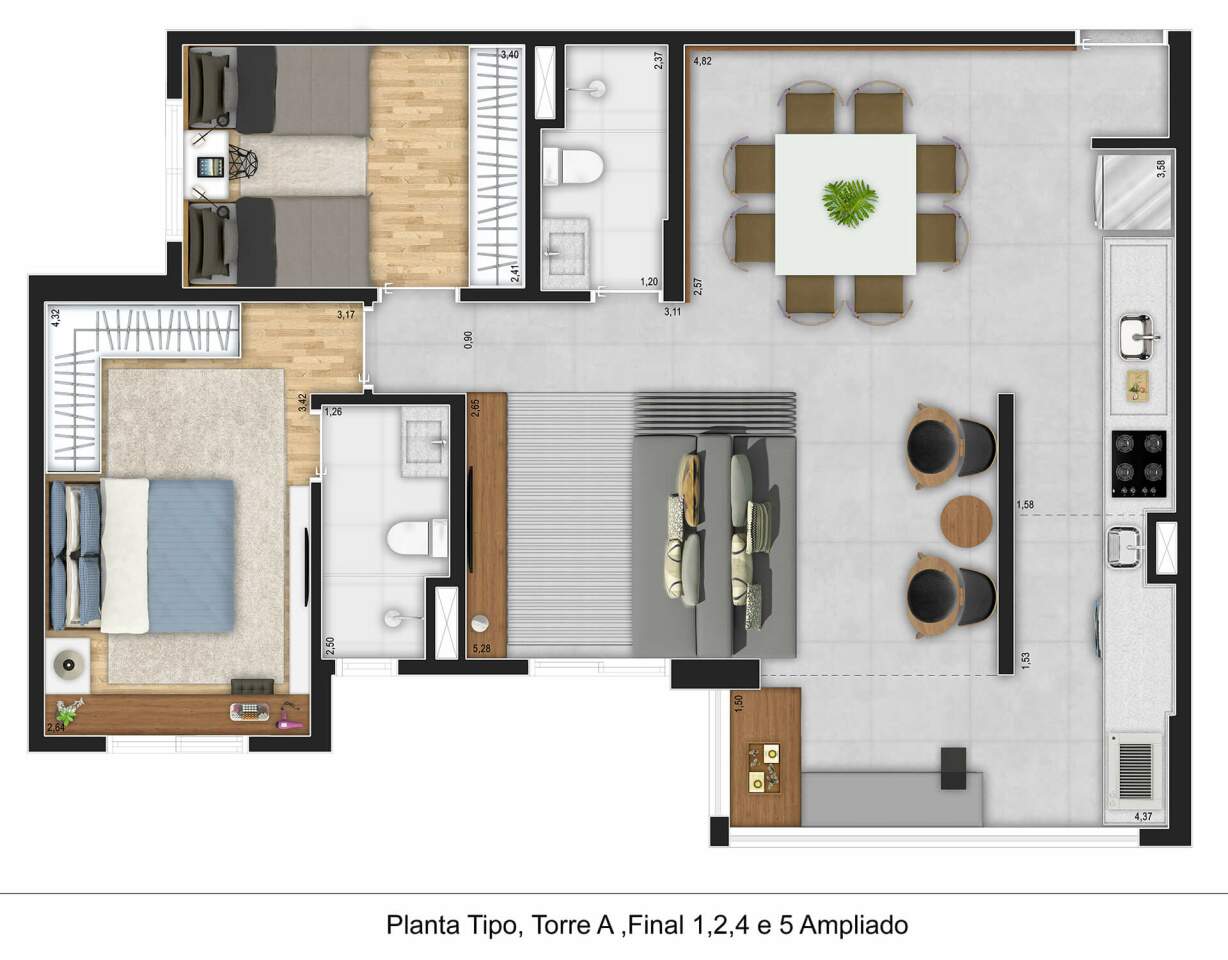 Apartamento à venda com 3 quartos, 80m² - Foto 23