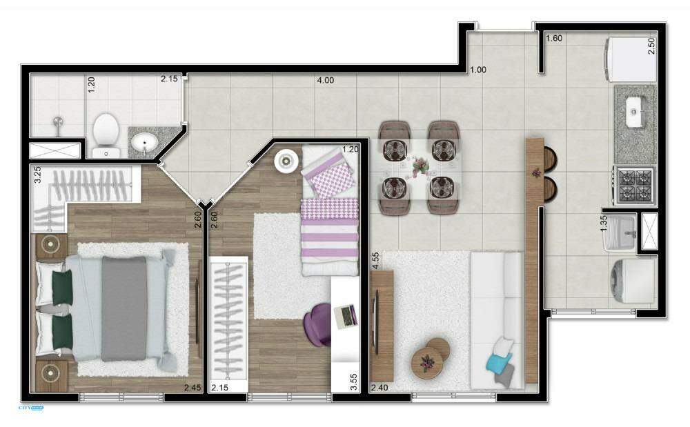 Apartamento à venda com 2 quartos, 44m² - Foto 21