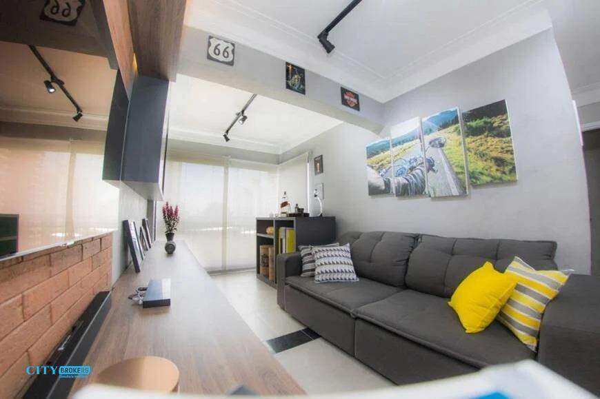 Apartamento à venda com 1 quarto, 58m² - Foto 3