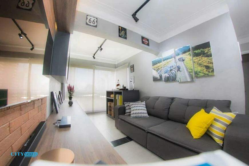 Apartamento à venda com 1 quarto, 58m² - Foto 2