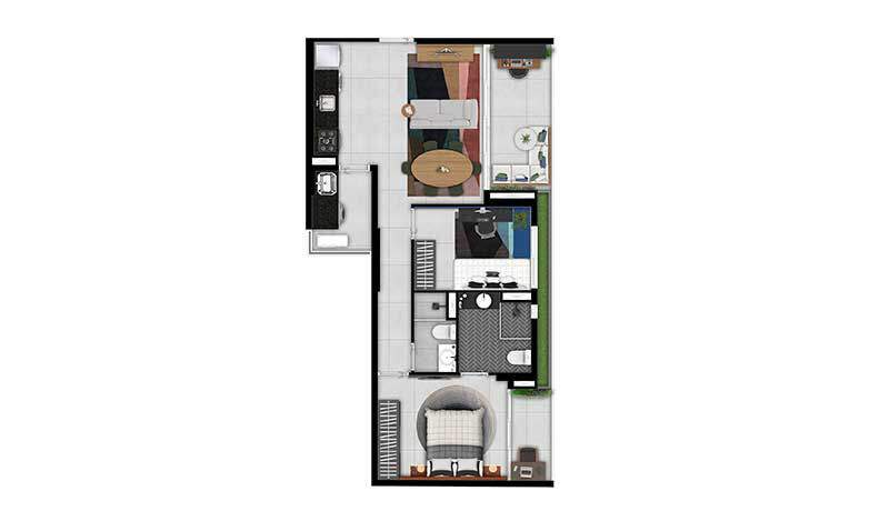 Apartamento à venda com 3 quartos, 98m² - Foto 13