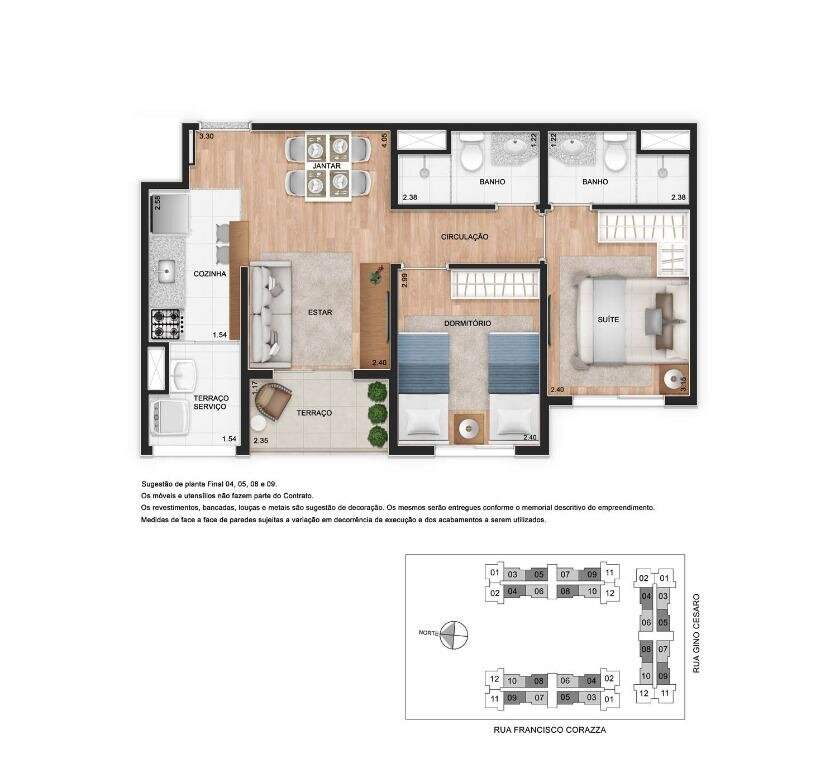 Apartamento à venda com 2 quartos, 50m² - Foto 24