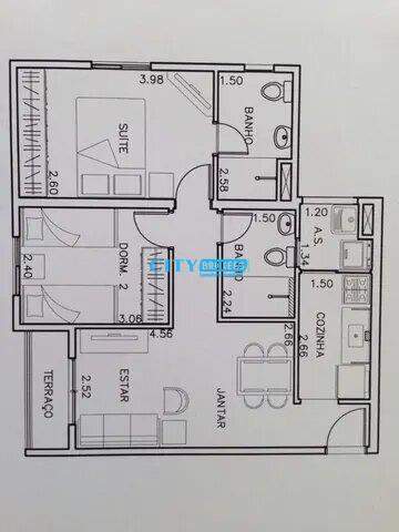 Apartamento à venda com 2 quartos, 55m² - Foto 11