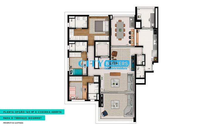 Apartamento à venda com 3 quartos, 166m² - Foto 21