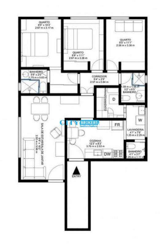 Apartamento à venda com 3 quartos, 87m² - Foto 13