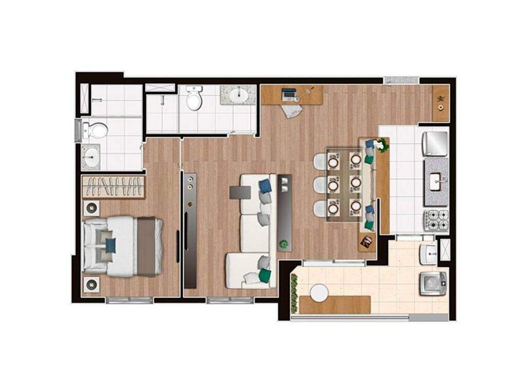 Apartamento à venda com 2 quartos, 56m² - Foto 17