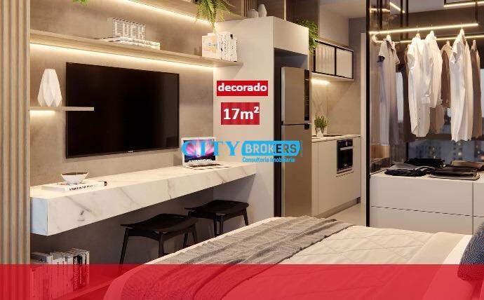 Apartamento à venda com 1 quarto, 17m² - Foto 2