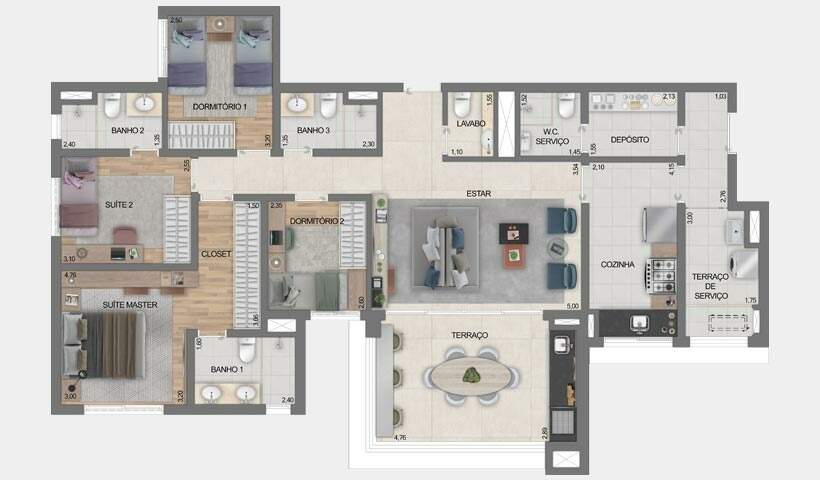 Apartamento à venda com 3 quartos, 92m² - Foto 23