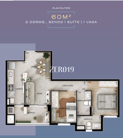 Apartamento à venda Chácara da Barra em Campinas: 