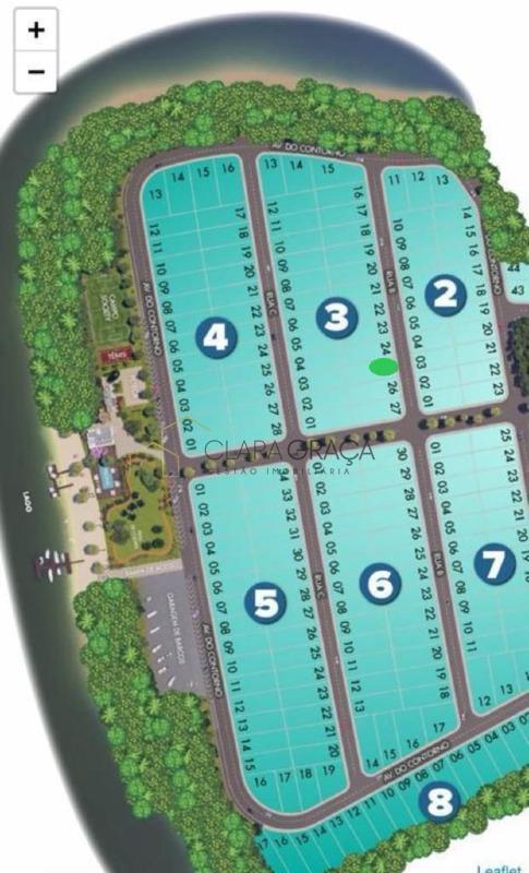 Lote à venda no Balneário do Lago: 