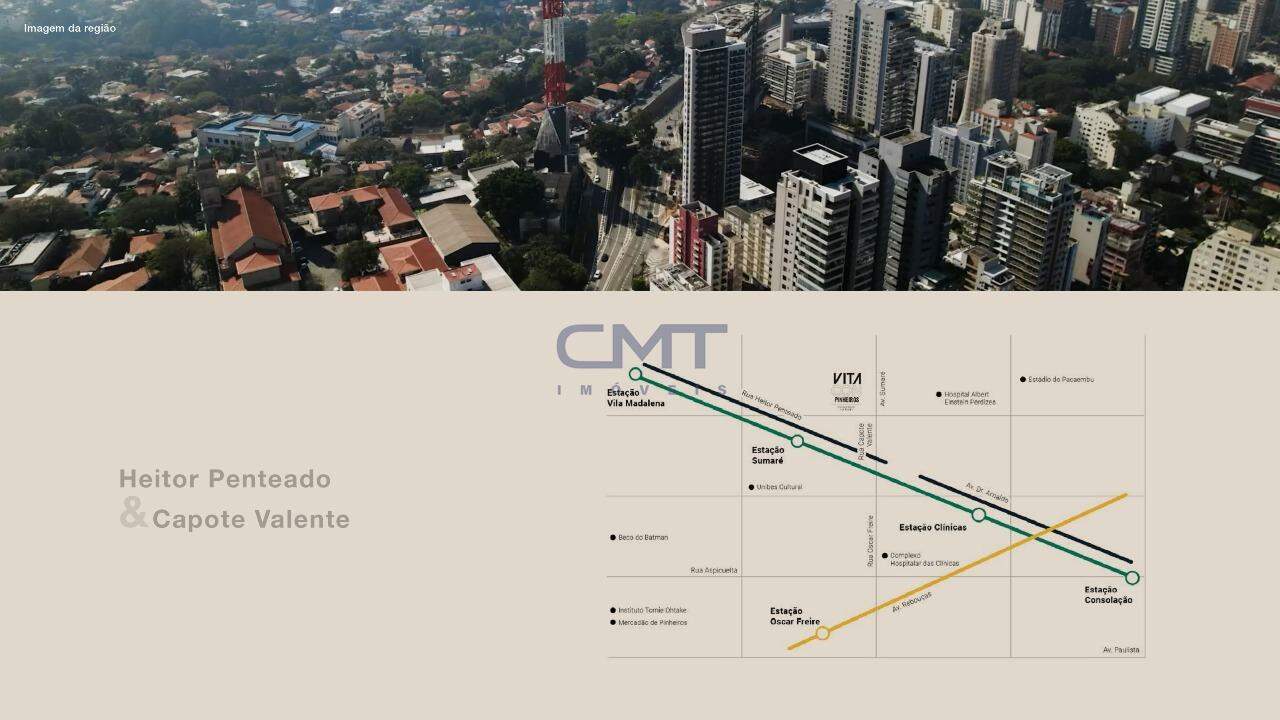 Studio à venda no Pinheiros: 