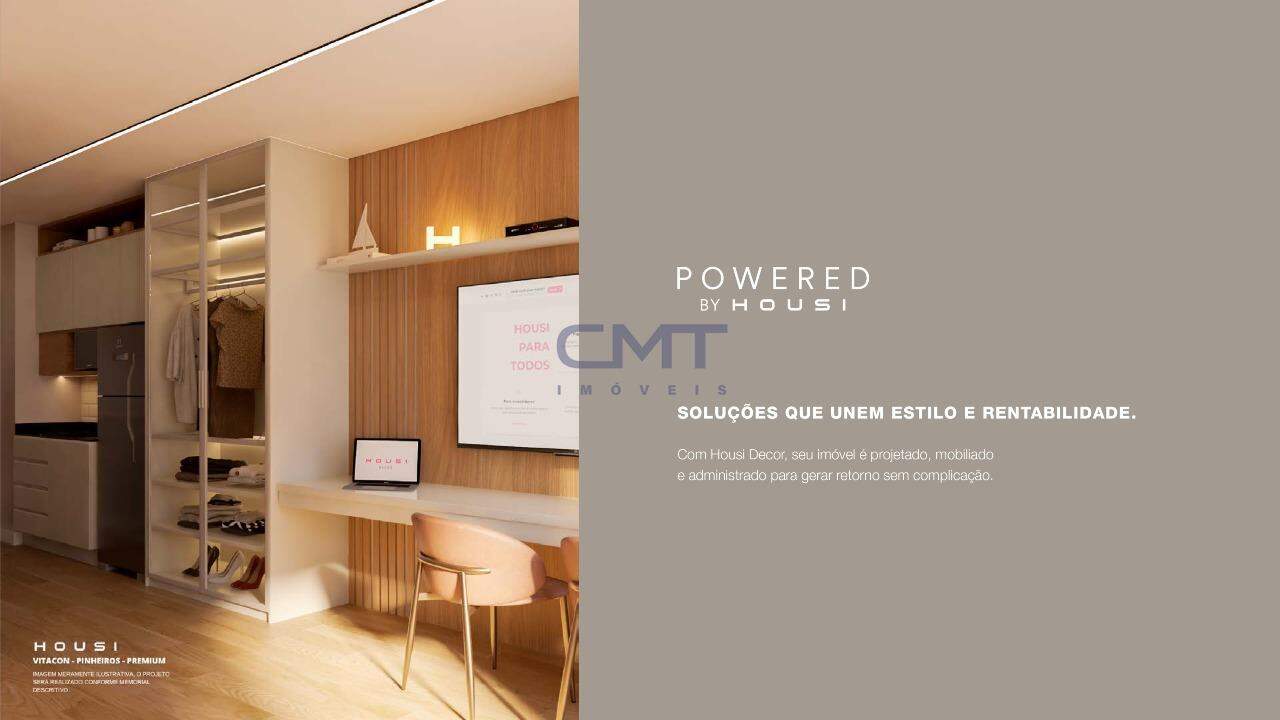 Studio à venda no Pinheiros: 