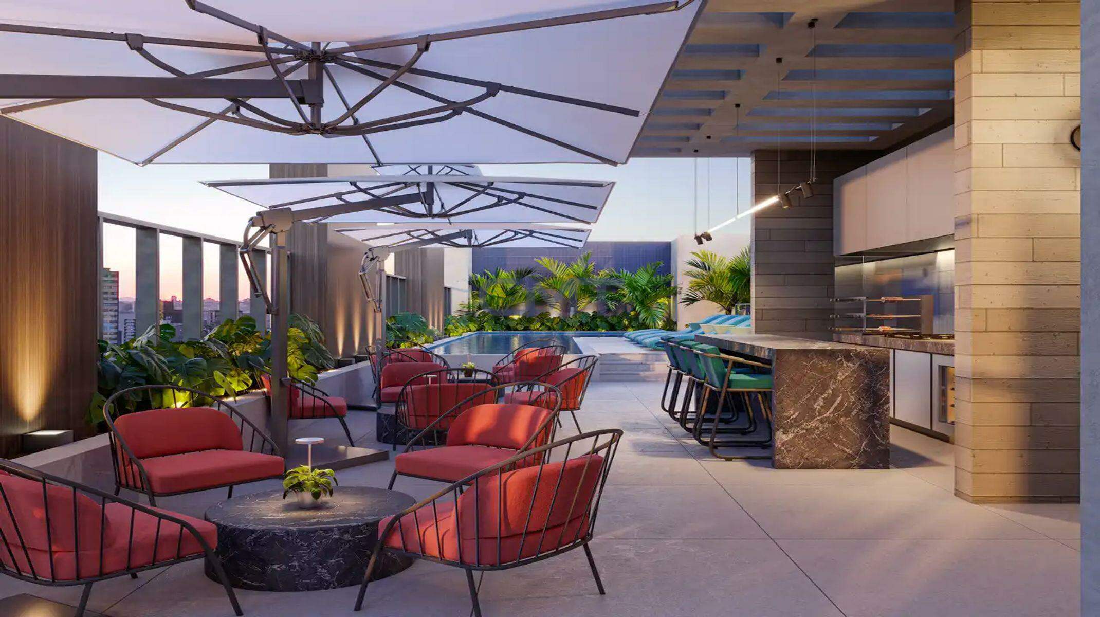 Apartamento à venda no Centro: Espaço gourmet