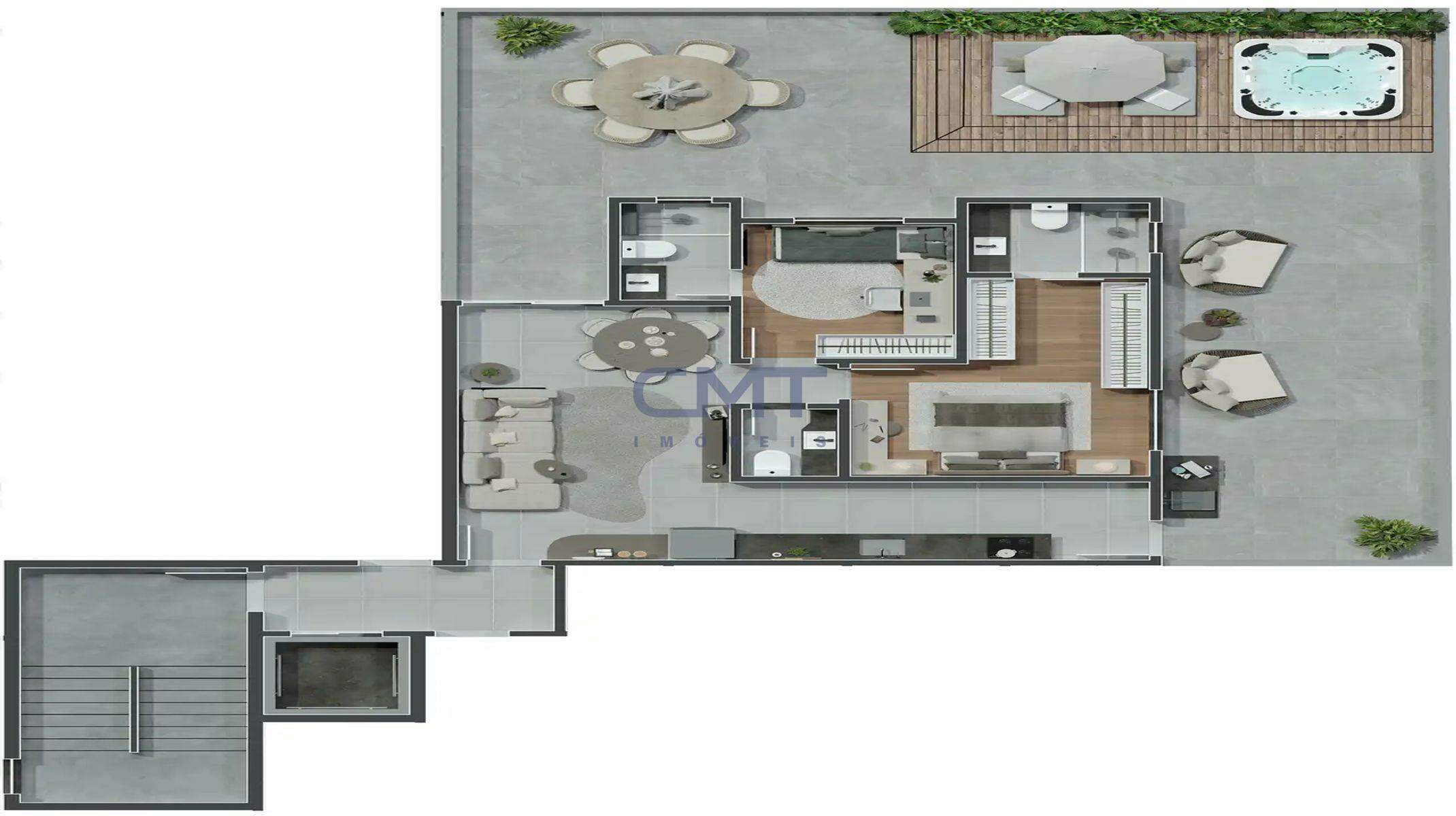 Apartamento à venda no Santo Antônio : Seleto Fascino - Área Privativa 203