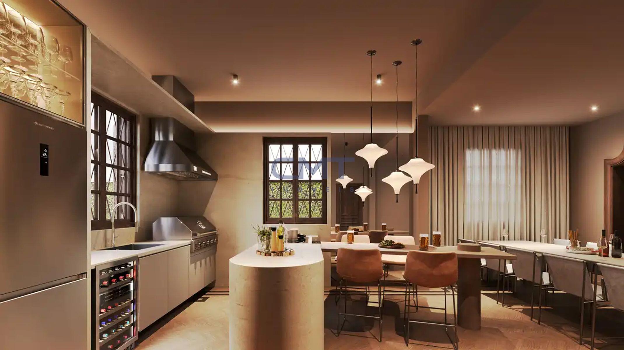 Apartamento à venda no Centro: Espaço gourmet