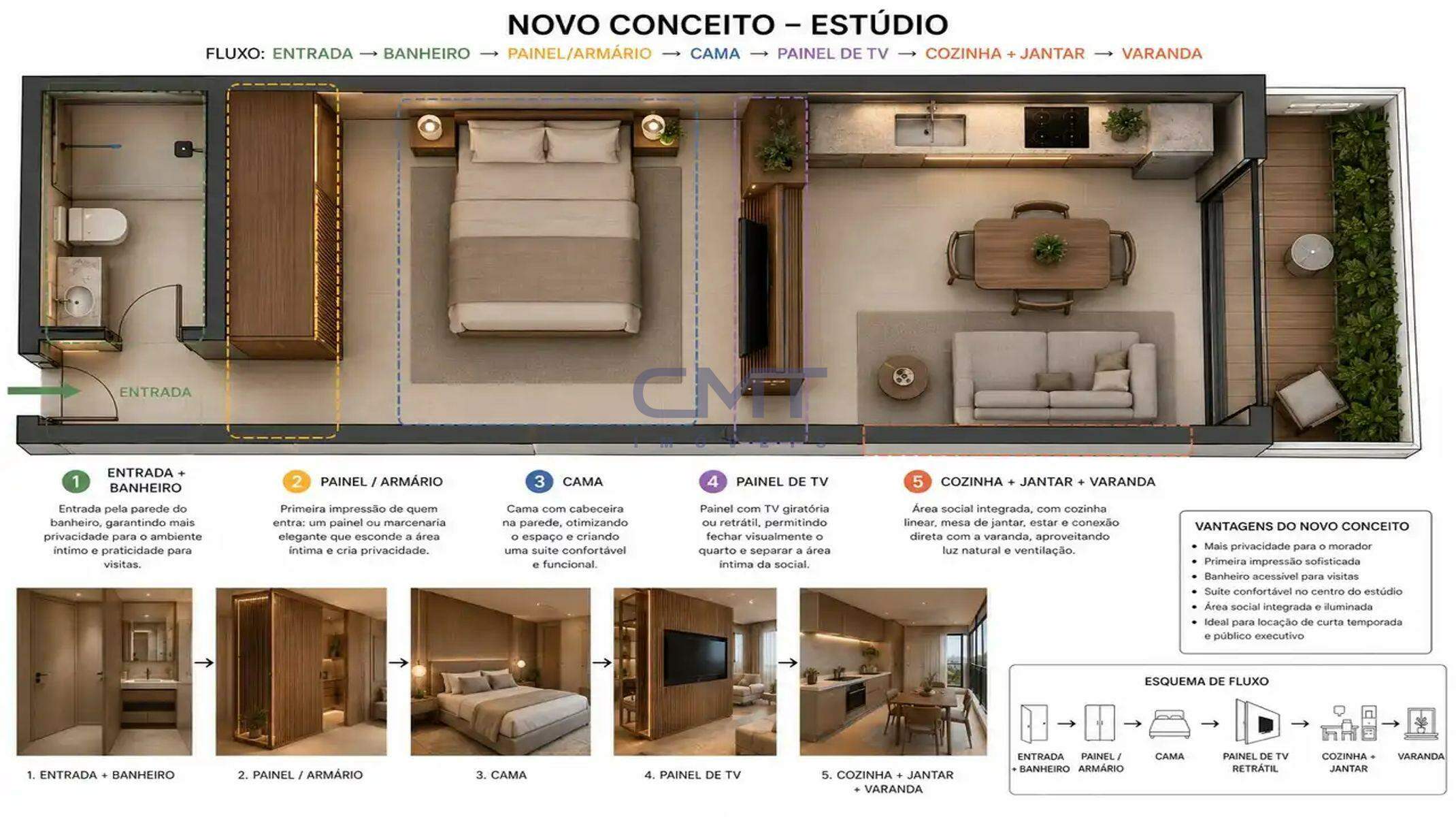 Apartamento à venda no Belvedere: 