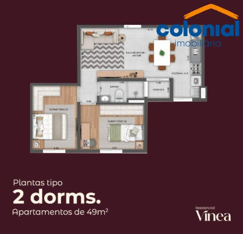 Apartamento à venda no PARQUE CAROLINA: Foto 01