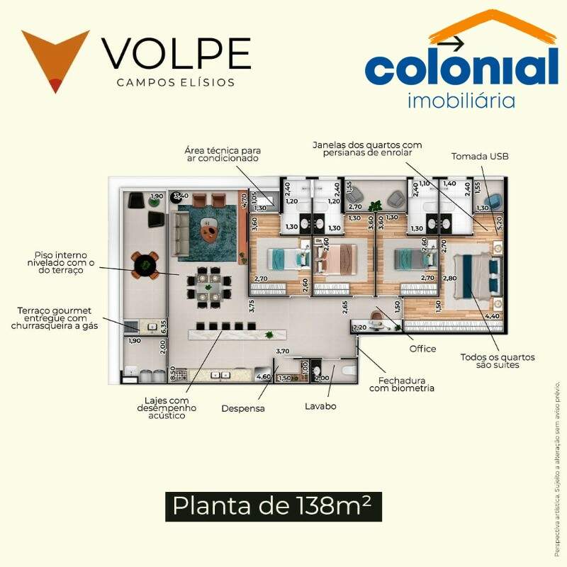 Apartamento à venda no JARDIM CAMPOS ELISEOS: Foto 06