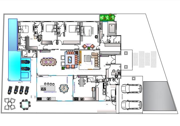 Casa de Condomínio com 4 quartos à venda, 670m² — foto 1 de 15