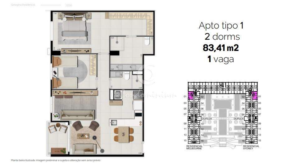 Apartamento com 2 quartos à venda, 63m² — foto 23 de 39