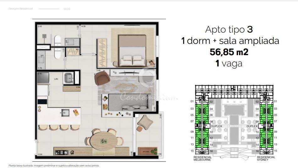 Apartamento com 2 quartos à venda, 63m² — foto 19 de 39