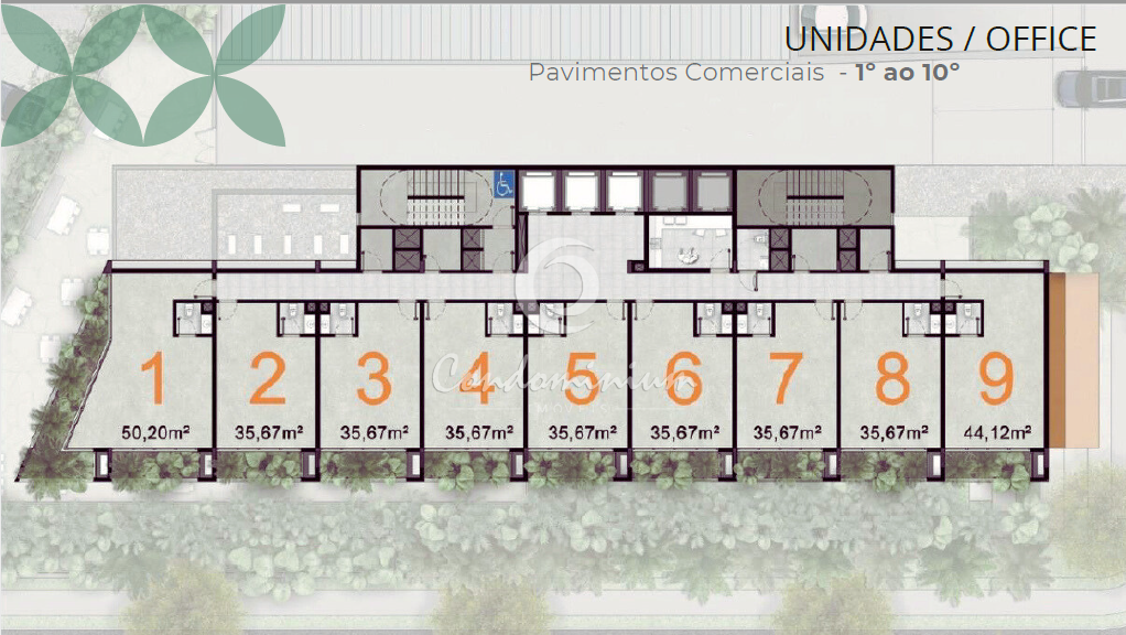 Conjunto Comercial / Sala  à venda, 36m² — foto 9 de 34