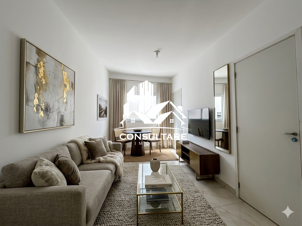 Apartamento à venda no bairro Vila Cascatinha por 260.000,00: Sugestão de decoração, imagem gerada por IA