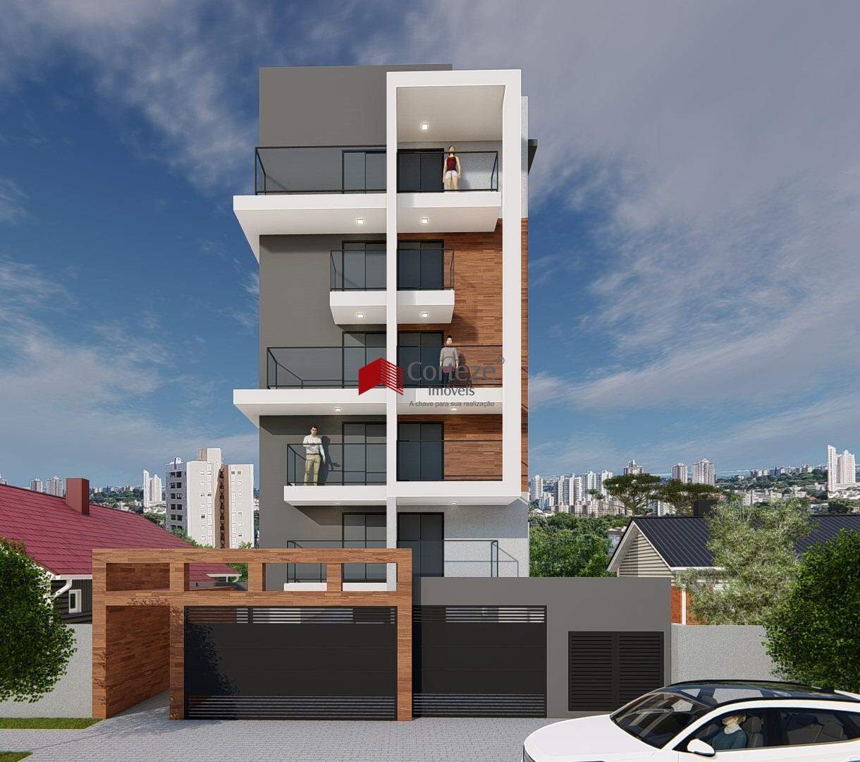 Apartamento com 82,94m² 3 quartos, à venda, no bairro Centro em São José dos Pinhais