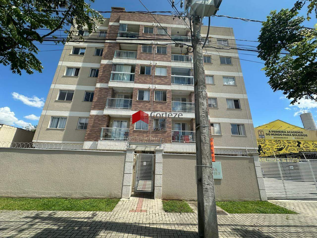 Apartamento com 48,33m² 2 quartos, para aluguel, no bairro Cidade Jardim em São José dos Pinhais