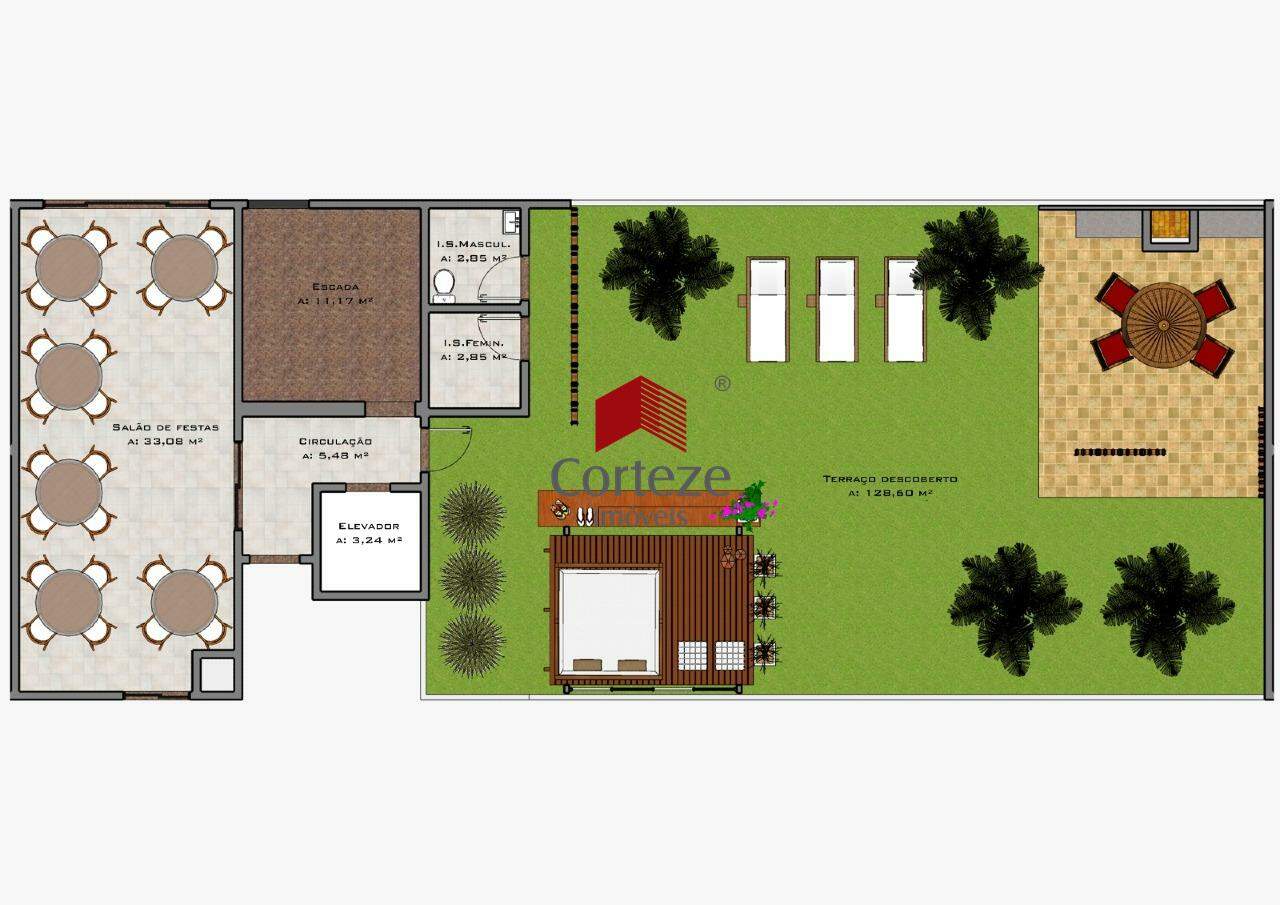 Apartamento para à venda no Boqueirão em Curitiba - 19725: 