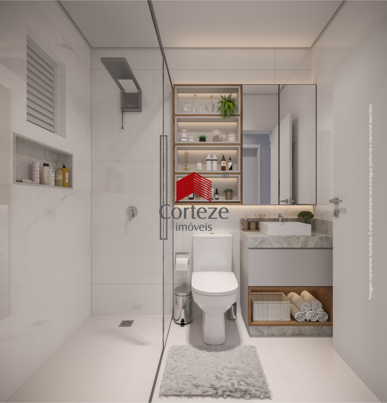 Apartamento para à venda no Bairro Alto em Curitiba - 20027: 