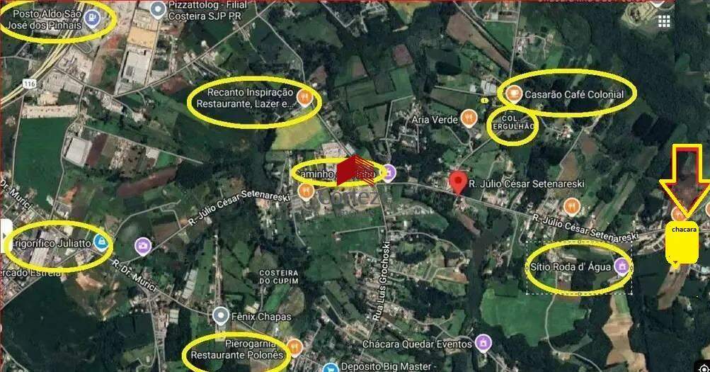 Chácara para à venda no Colônia Murici em São José dos Pinhais - 20257: 
