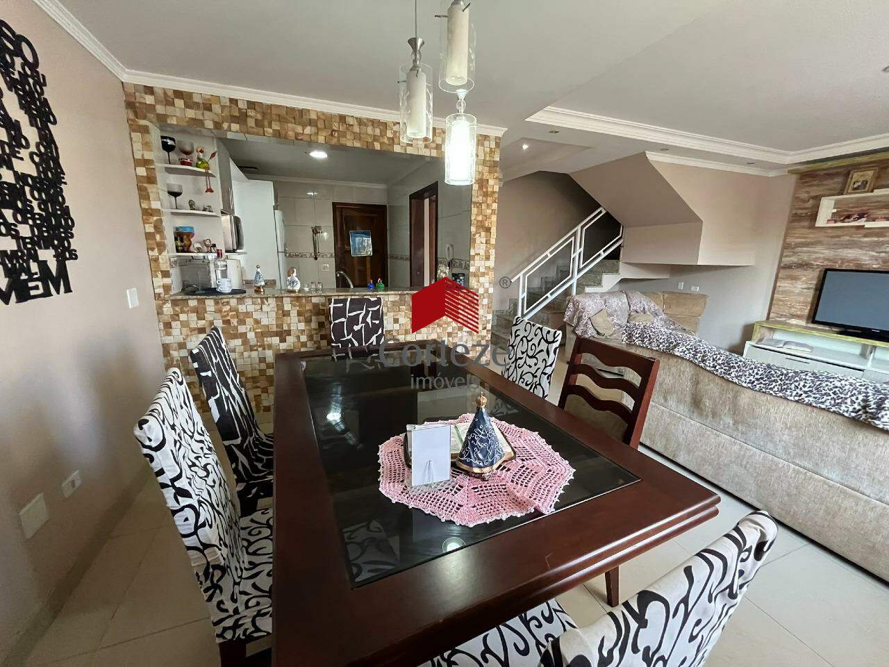 Sobrado para à venda no Jardim Cruzeiro em São José dos Pinhais - 20262: sala de jantar