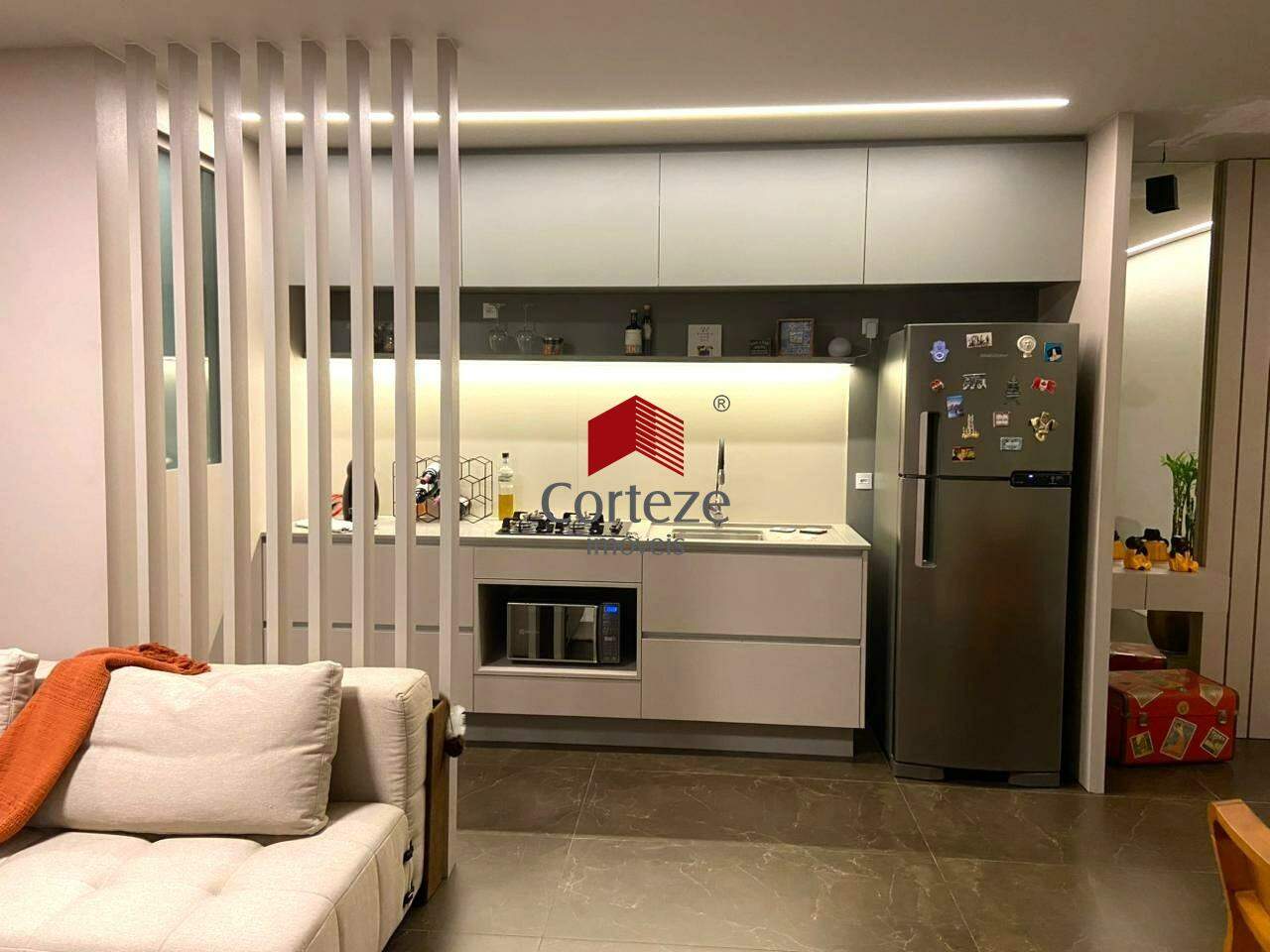 Apartamento para à venda no Bacacheri em Curitiba - 20891: Sala e Cozinha