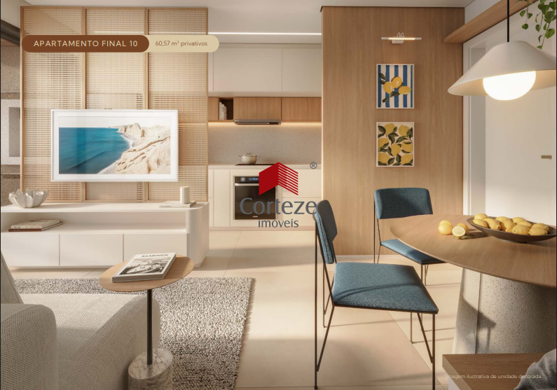 Apartamento para à venda no Vila Izabel em Curitiba - 21016: 