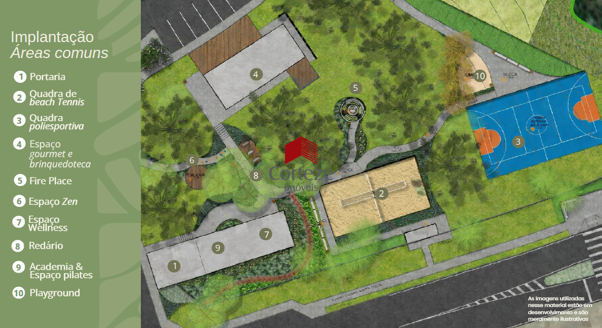 Terreno em condomínio para à venda no Santa Felicidade em Curitiba - 21176: 