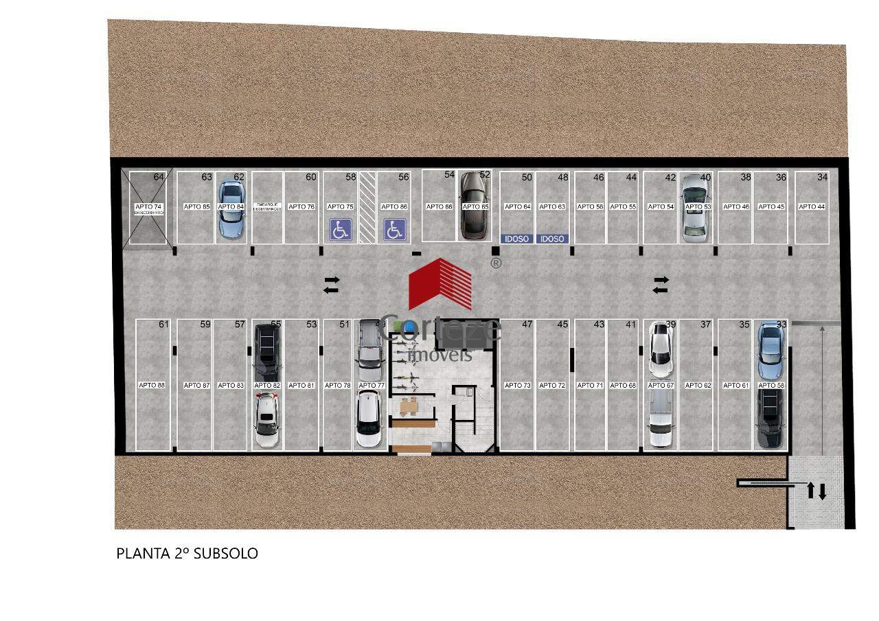 Apartamento para à venda no Boa Vista em Curitiba - 21413: 