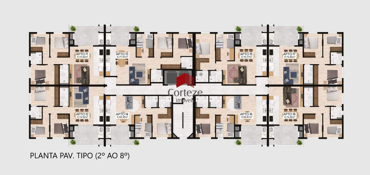 Apartamento para à venda no Boa Vista em Curitiba - 21413: 