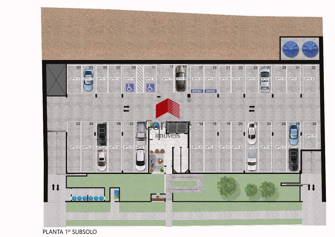 Apartamento para à venda no Boa Vista em Curitiba - 21413: 
