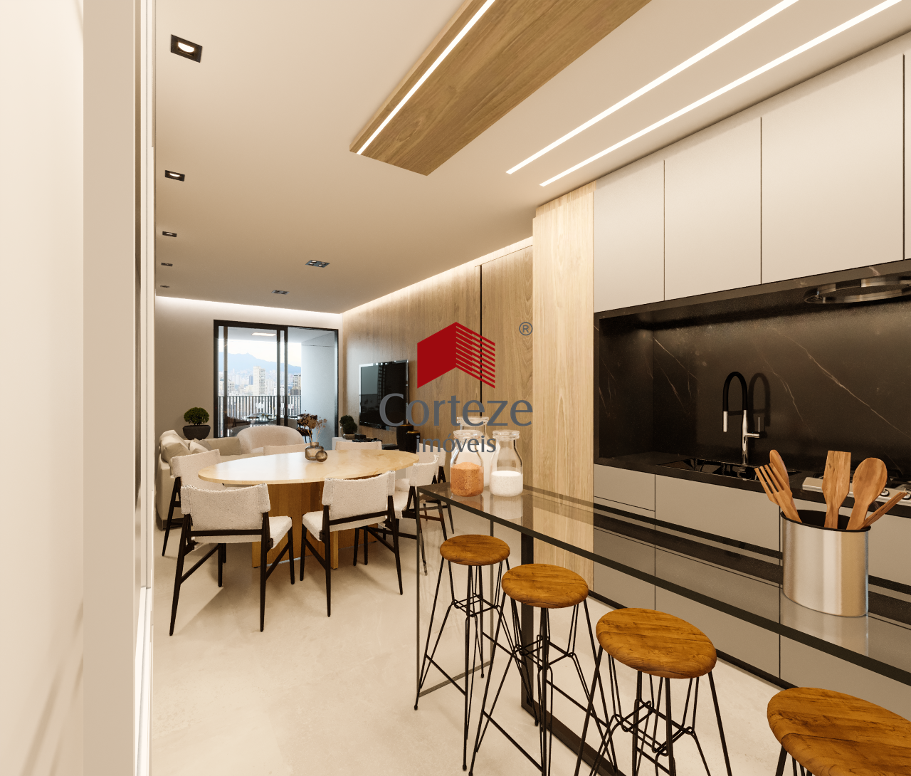 Apartamento para à venda no Bacacheri em Curitiba - 21617: 