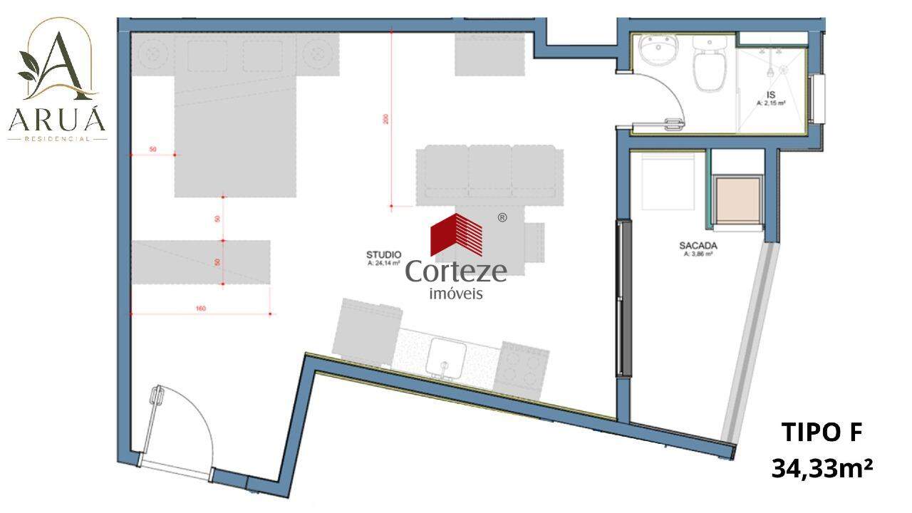 Apartamento para à venda no Tingui em Curitiba - 21780: 