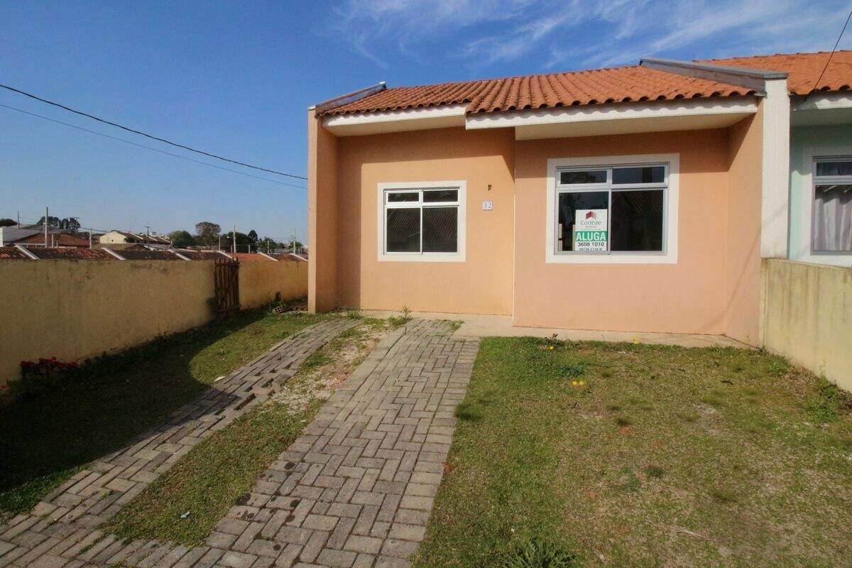 Casa em condomínio com 42,45m² 2 quartos, para aluguel, no bairro Santa Terezinha em Fazenda Rio Grande