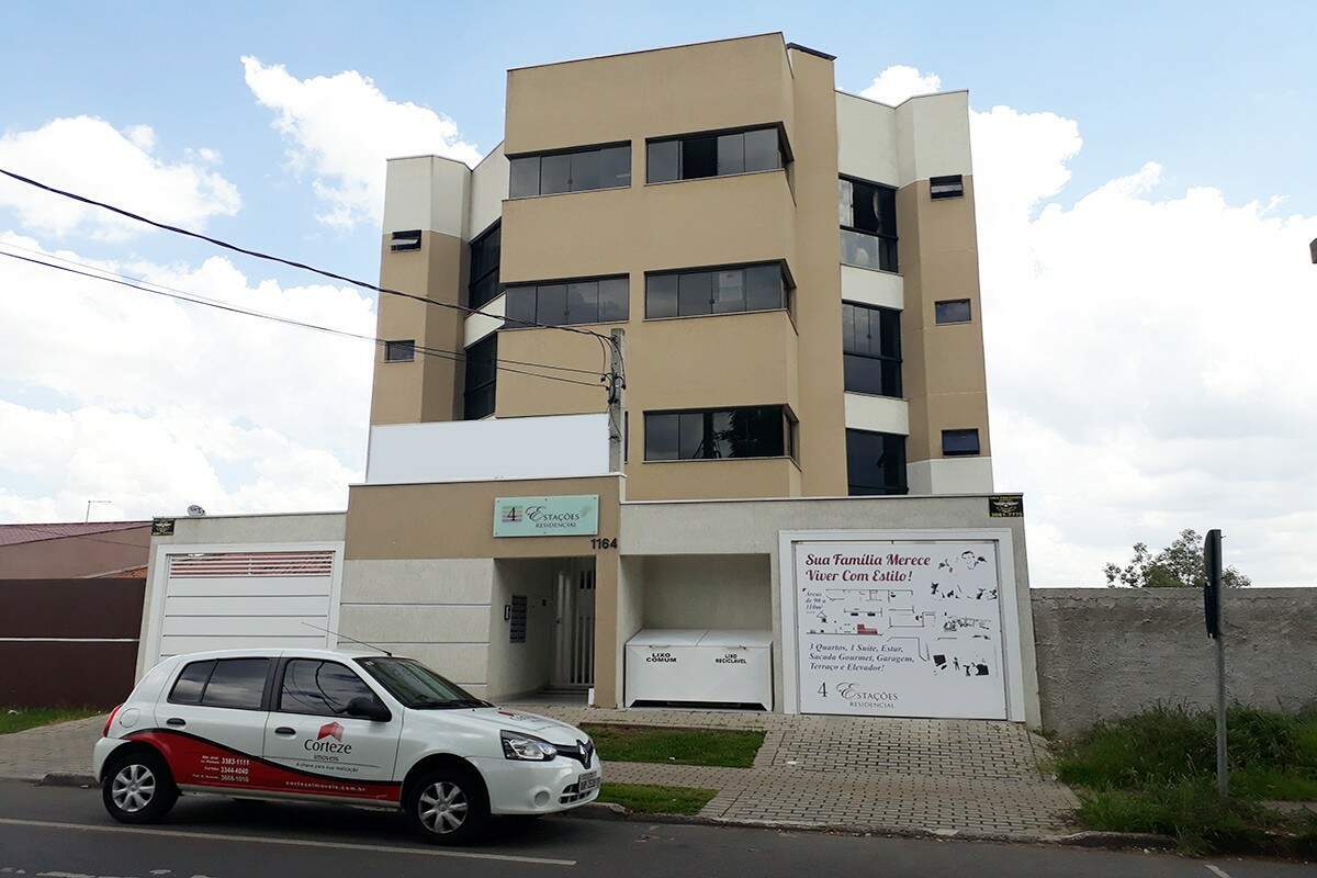 Apartamento com 71,97m² 3 quartos, para aluguel, no bairro Jardim Cruzeiro em São José dos Pinhais