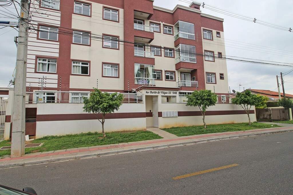 Apartamento com 70,03m² 3 quartos, para aluguel, no bairro Afonso Pena em São José dos Pinhais