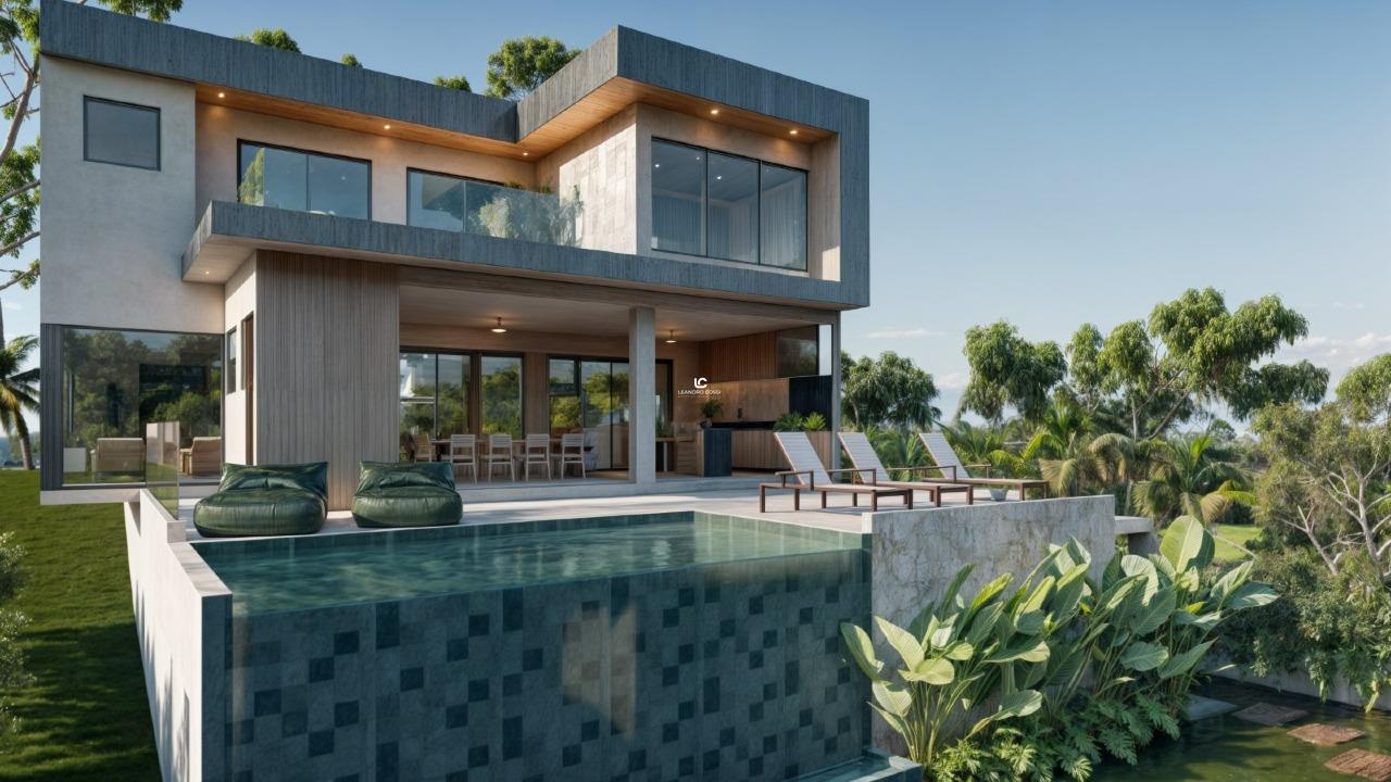 Casa de condomínio à venda no Condomínio Campos de Santo Antônio: