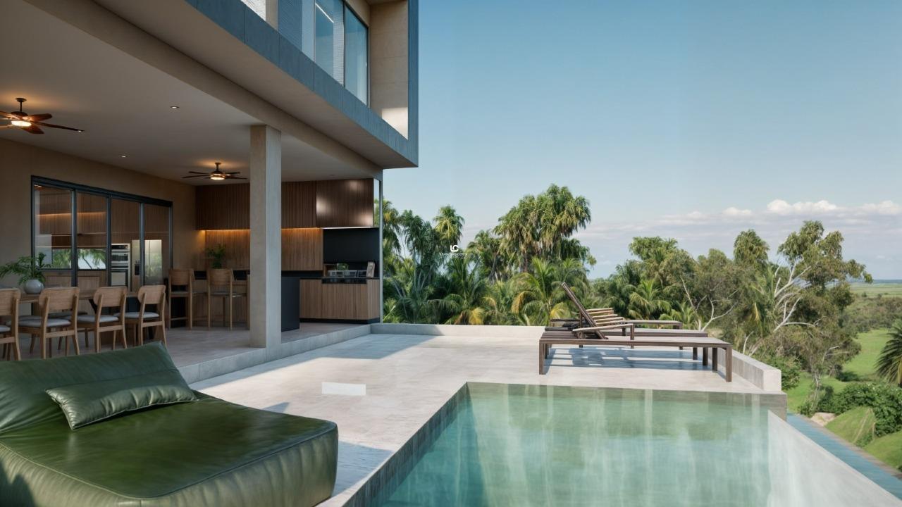 Casa de condomínio à venda no Condomínio Campos de Santo Antônio: