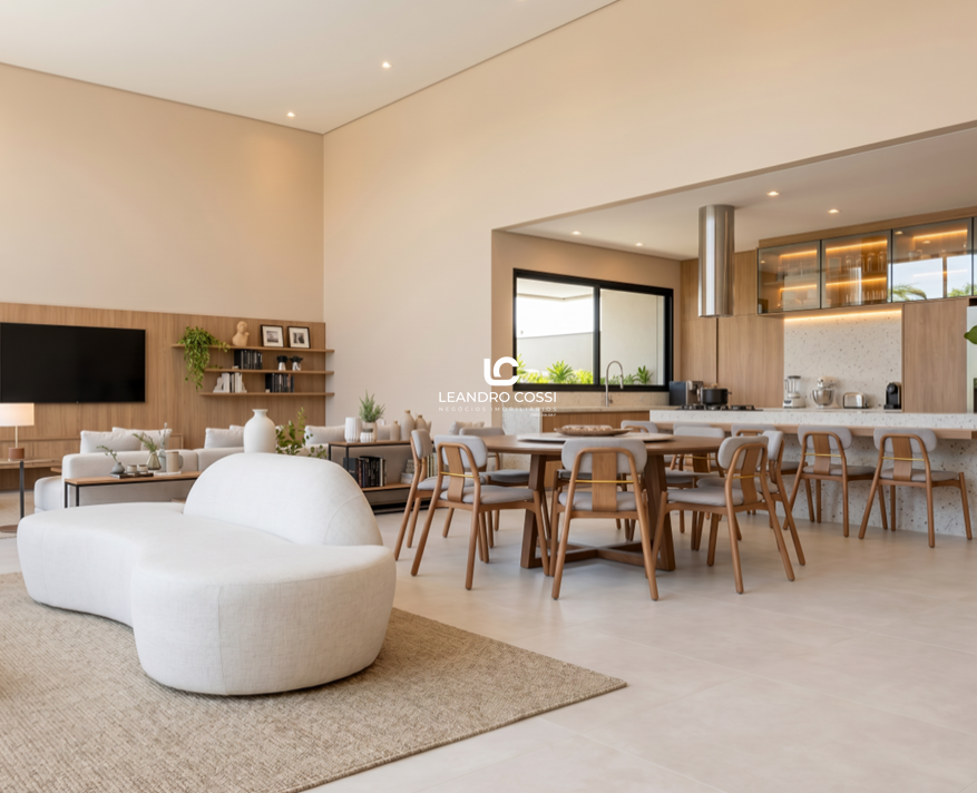 Casa de condomínio à venda no Residencial Parque Campos de Santo Antônio II: