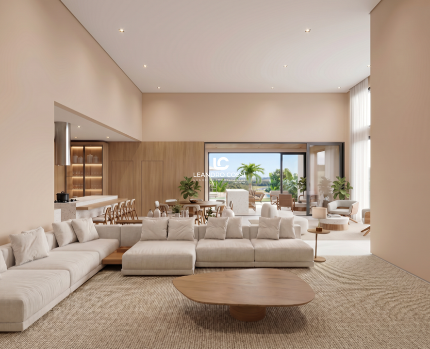 Casa de condomínio à venda no Residencial Parque Campos de Santo Antônio II:
