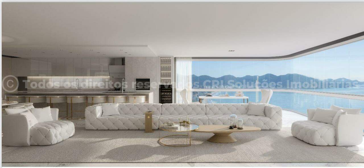 Apartamento a venda no Edifício Legend Vila Rica com 04 Suítes Frente Mar na Meia Praia em Itapema.
